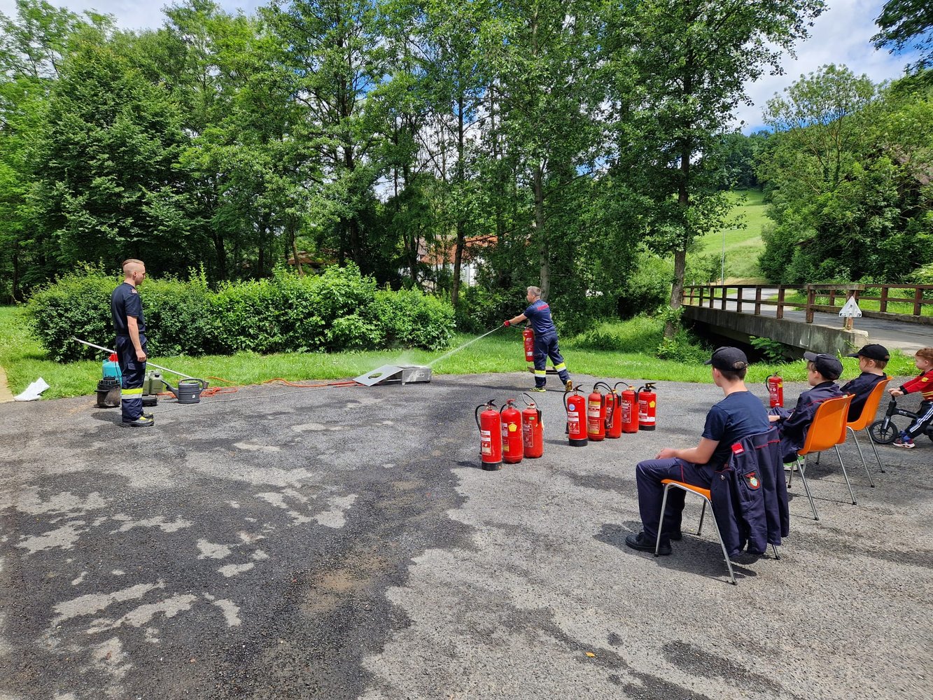 Unsere Jugend lernt Brandschutz! 💪🔥