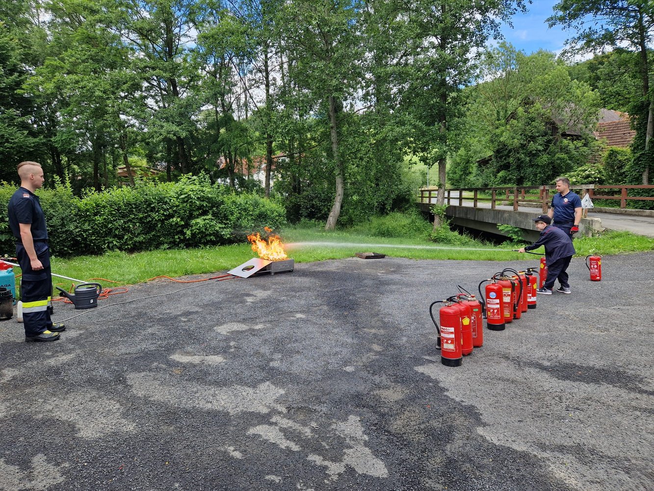 Unsere Jugend lernt Brandschutz! 💪🔥
