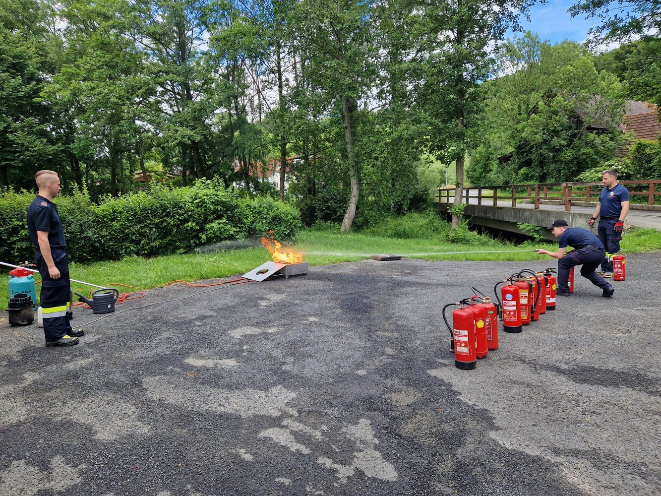 Unsere Jugend lernt Brandschutz! 💪🔥