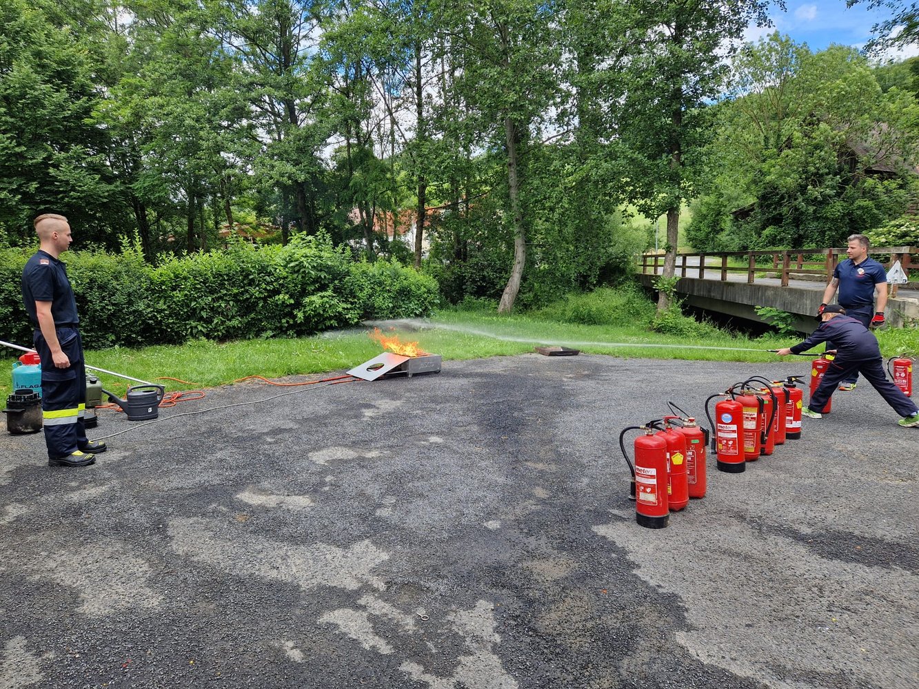 Unsere Jugend lernt Brandschutz! 💪🔥