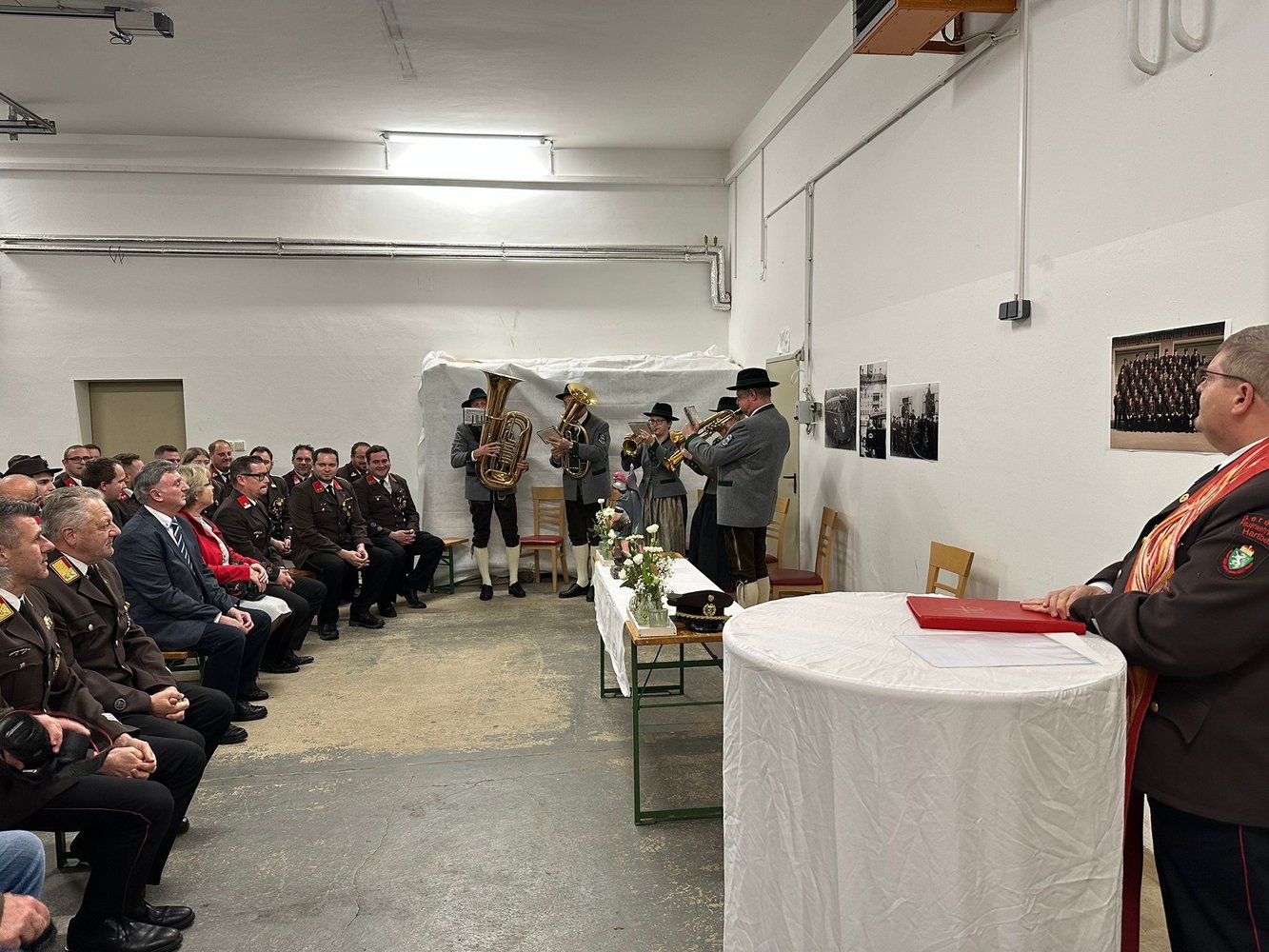 120 Jahre Freiwillige Feuerwehr Unterlungitz - Jubiläum und Fahrzeugsegnung