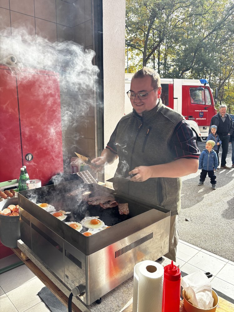 Feuerwehrbrunch und Segnung unseres neuen MTF